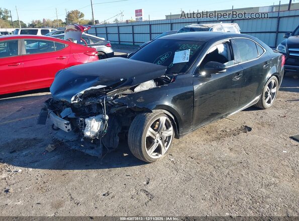 JTHBA1D27H5043352 2017 LEXUS IS 200T Black Przód lewy