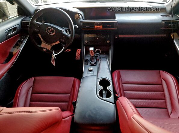 JTHBA1D27J5069861 2018 LEXUS IS Charcoal Widok deski rozdzielczej