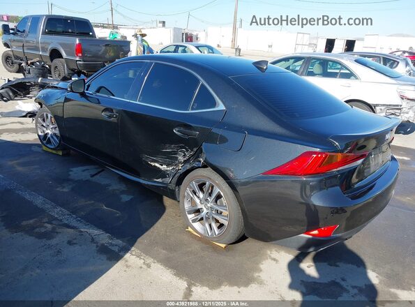 JTHBA1D27K5100799 2019 LEXUS IS 300 Black Rear left