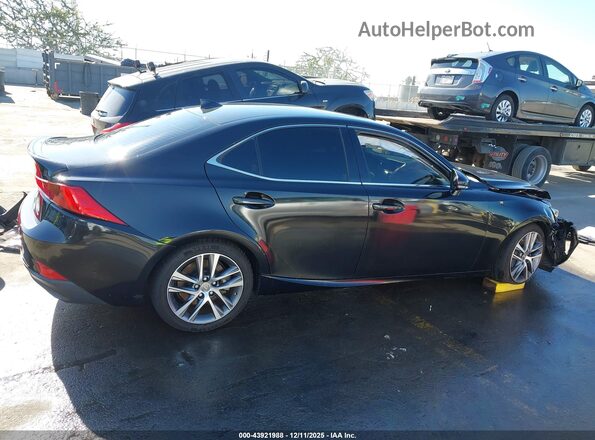 JTHBA1D27K5100799 2019 LEXUS IS 300 Black Instrument cluster view