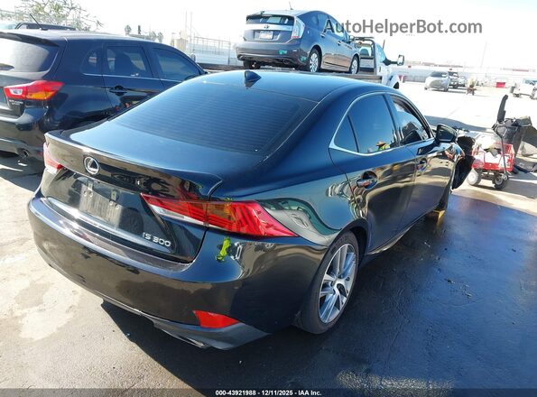 JTHBA1D27K5100799 2019 LEXUS IS 300 Black Rear right