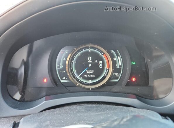 JTHBA1D28J5083459 2018 LEXUS IS Серый Вид щитка приборов