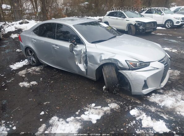JTHBA1D29H5047600 2017 LEXUS IS 200T Серебряный Передняя правая четверть