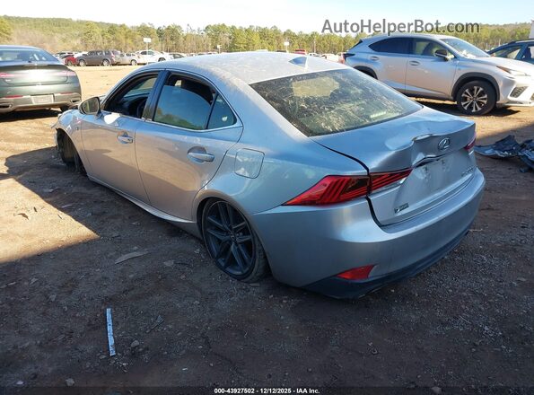 JTHBA1D29H5050125 2017 LEXUS IS 200T Серебряный Задняя левая четверть