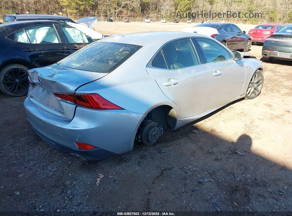 JTHBA1D29H5050125 2017 LEXUS IS 200T Серебряный Задняя правая четверть
