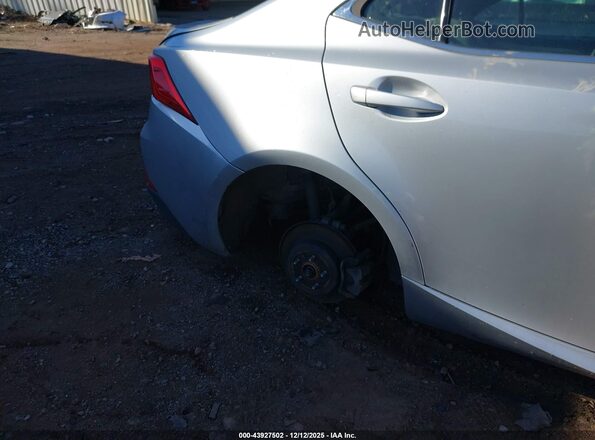JTHBA1D29H5050125 2017 LEXUS IS 200T Серебряный 