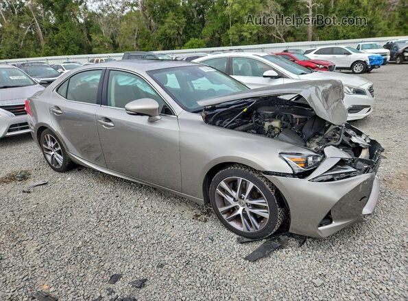 JTHBA1D29J5080246 2018 LEXUS IS Серебряный Передняя правая четверть