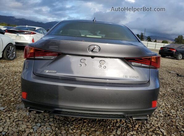 JTHBA1D29K5099994 2019 LEXUS IS Charcoal Vista trasera