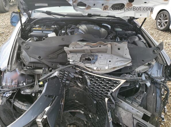 JTHBA1D29K5099994 2019 LEXUS IS Charcoal Vista interior trasera