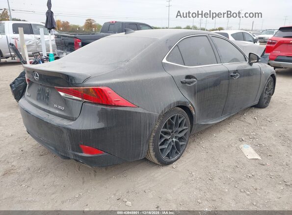 JTHBE1D20H5029927 2017 LEXUS IS 350 Черный Задняя правая четверть