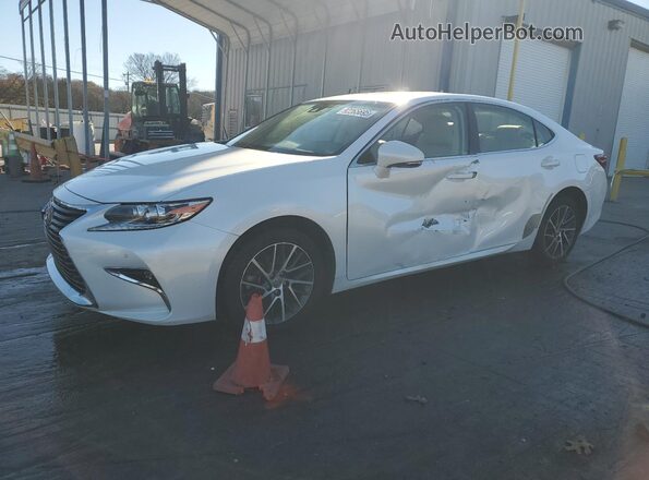 JTHBK1GG2G2232060 2016 LEXUS ES Белый Передняя левая четверть