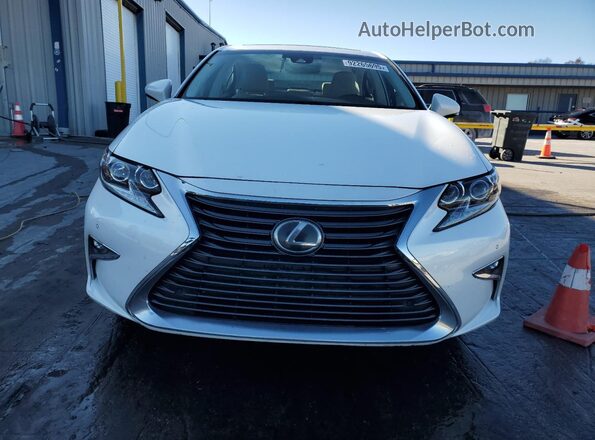 JTHBK1GG2G2232060 2016 LEXUS ES Белый Вид спереди