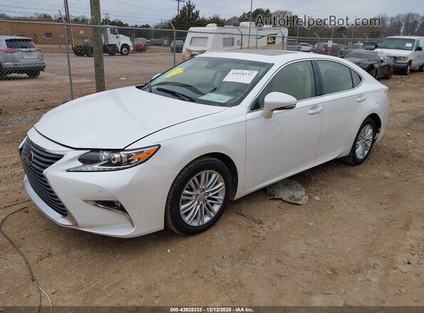 JTHBK1GG3H2256143 2017 LEXUS ES 350 Белый Передняя левая четверть