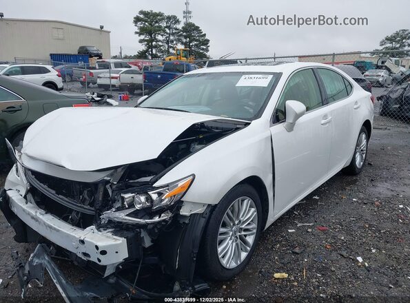 JTHBK1GG7G2224682 2016 LEXUS ES 350 White Vista frontal