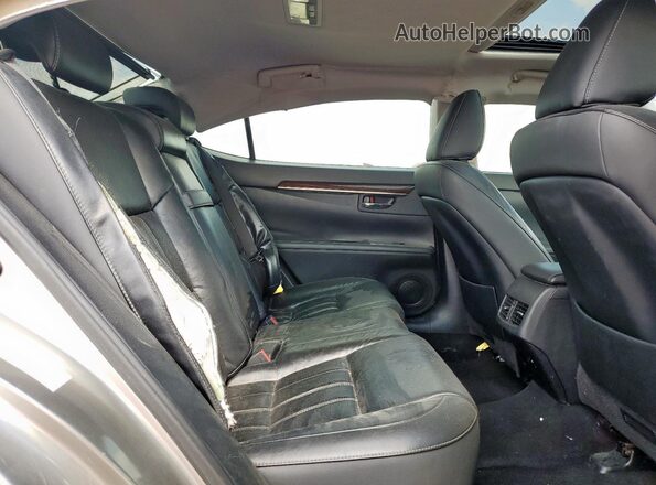 JTHBK1GG8G2219409 2016 LEXUS ES Серебряный Вид задних сидений