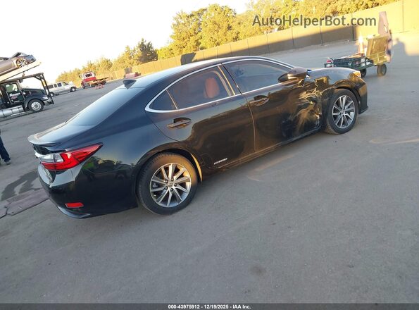 JTHBW1GG4J2190633 2018 LEXUS ES 300H Black Tył prawy