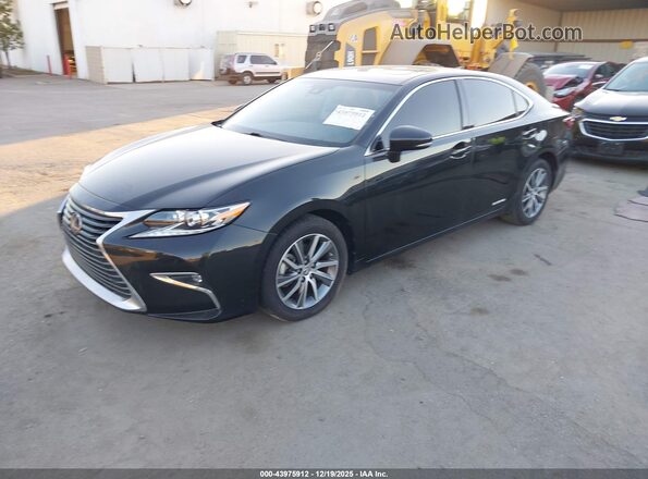 JTHBW1GG4J2190633 2018 LEXUS ES 300H Black Przód lewy
