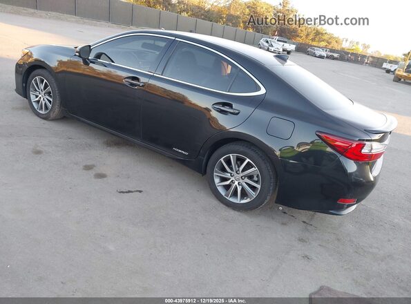 JTHBW1GG4J2190633 2018 LEXUS ES 300H Black Tył lewy
