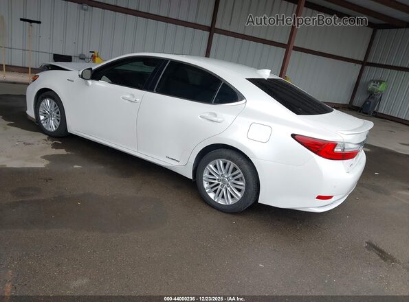 JTHBW1GG5G2119465 2016 LEXUS ES 300H Белый Задняя левая четверть