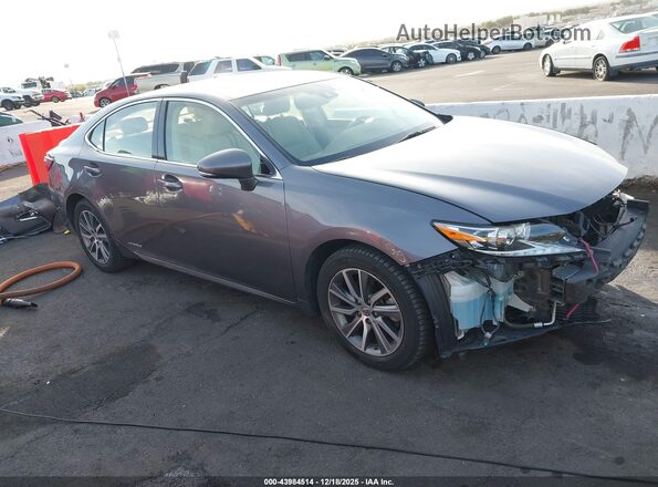 JTHBW1GGXG2123480 2016 LEXUS ES Серый 