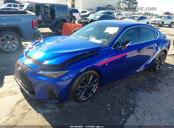 JTHBZ1B2XS5092189 2025 LEXUS IS 350 Синий Передняя левая четверть