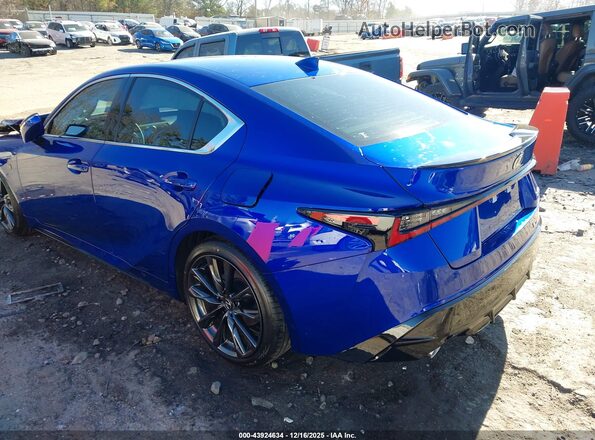 JTHBZ1B2XS5092189 2025 LEXUS IS 350 Синий Задняя левая четверть