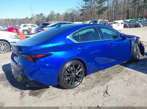 JTHBZ1B2XS5092189 2025 LEXUS IS 350 Синий Задняя правая четверть