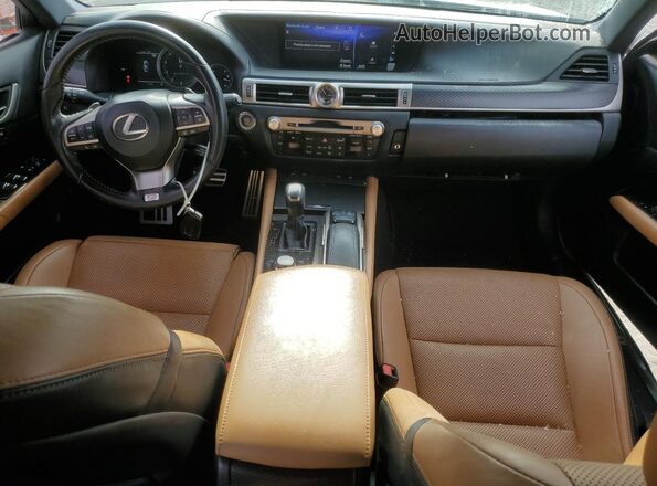 JTHBZ1BL0GA005911 2016 LEXUS GS Белый Вид панели приборов