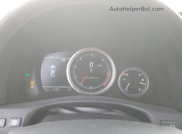 JTHBZ1BL0GA005911 2016 LEXUS GS Белый Вид щитка приборов