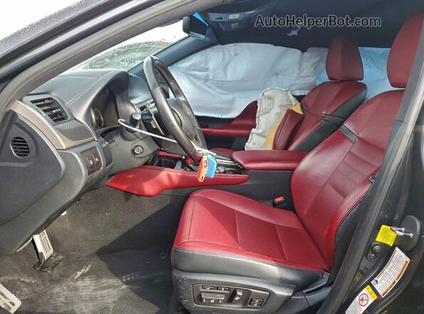 JTHBZ1BL0JA015961 2018 LEXUS GS Угольный Вид салона спереди