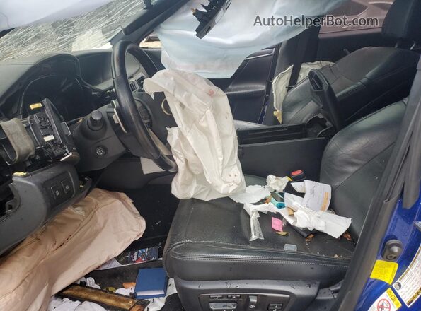 JTHBZ1BL1GA007019 2016 LEXUS GS Синий Вид салона спереди