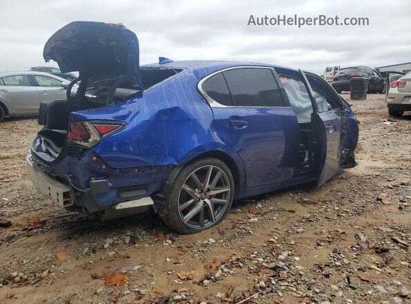 JTHBZ1BL1GA007019 2016 LEXUS GS Синий Задняя правая четверть