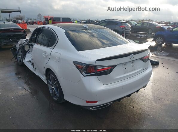 JTHBZ1BL1HA011203 2017 LEXUS GS 350 Белый Задняя левая четверть