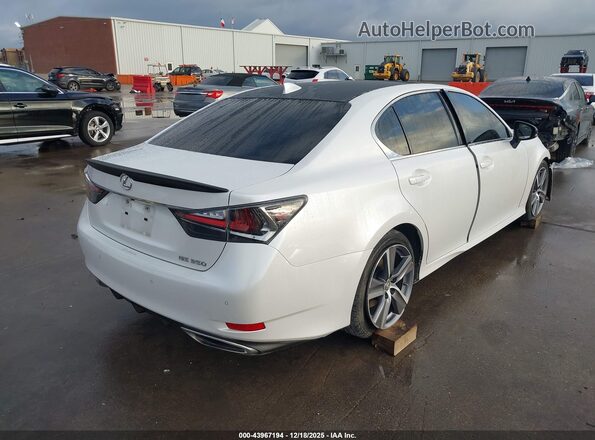 JTHBZ1BL1HA011203 2017 LEXUS GS 350 Белый Задняя правая четверть
