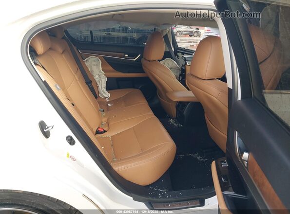 JTHBZ1BL1HA011203 2017 LEXUS GS 350 Белый Вид наклейки с VIN-кодом