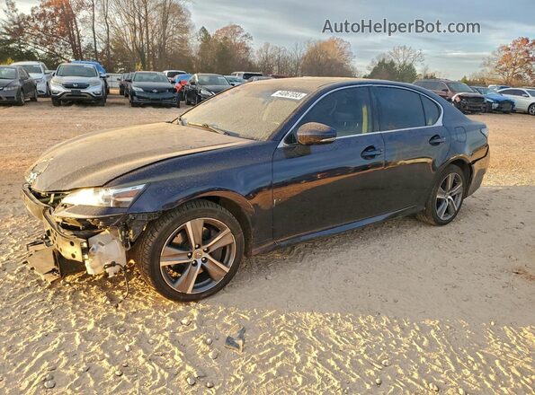 JTHBZ1BL2HA009590 2017 LEXUS GS Синий Передняя левая четверть