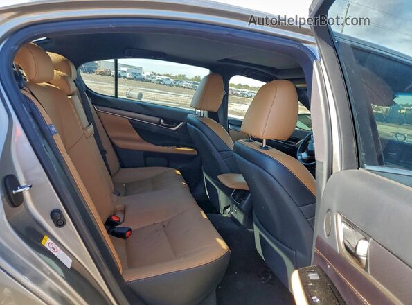 JTHBZ1BL2JA015265 2018 LEXUS GS Серебряный Вид задних сидений
