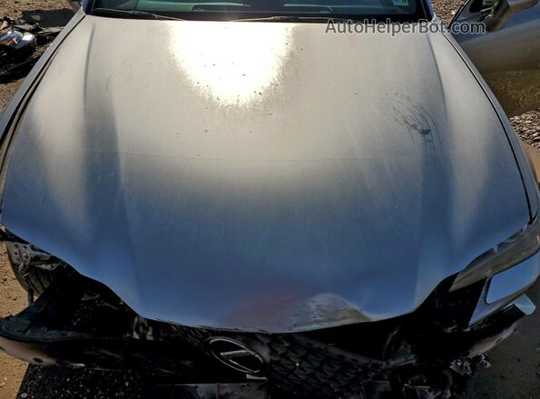 JTHBZ1BL2JA015265 2018 LEXUS GS Серебряный Вид задней части салона