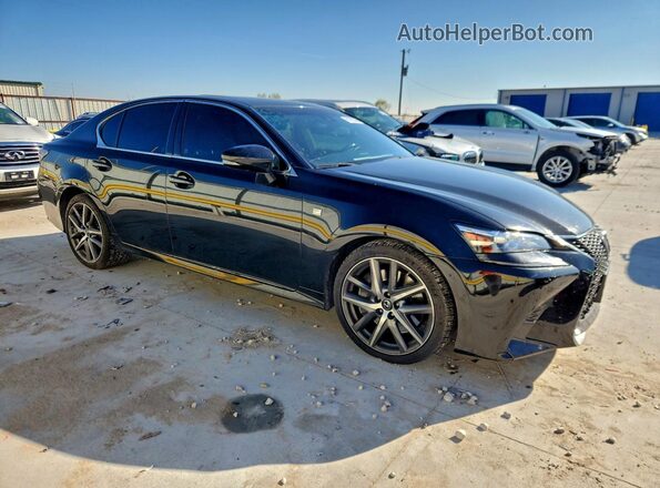 JTHBZ1BL2JA016416 2018 LEXUS GS Черный Передняя правая четверть