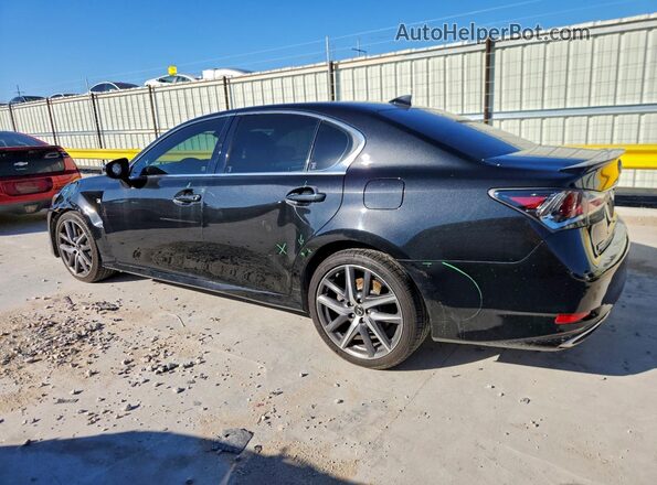 JTHBZ1BL2JA016416 2018 LEXUS GS Черный Задняя левая четверть
