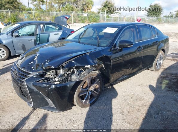 JTHBZ1BL3GA000783 2016 LEXUS GS 350 Черный Передняя левая четверть