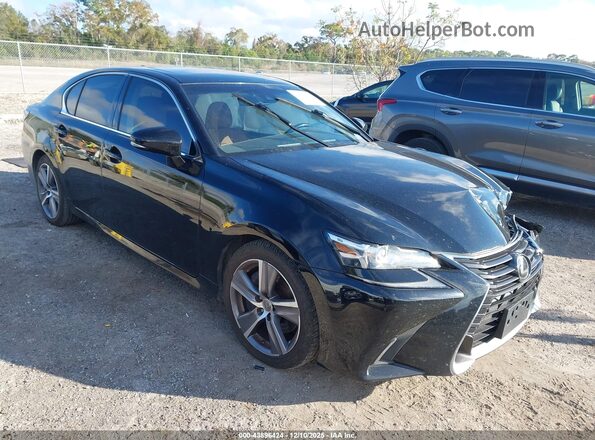 JTHBZ1BL3GA000783 2016 LEXUS GS 350 Черный Передняя правая четверть