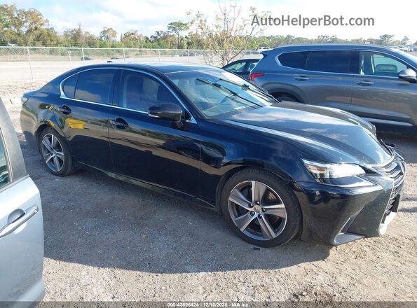 JTHBZ1BL3GA000783 2016 LEXUS GS 350 Черный Вид задней части салона