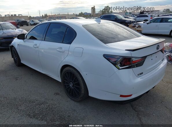 JTHBZ1BL3HA009534 2017 LEXUS GS 350 Белый Задняя левая четверть