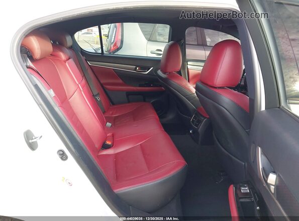 JTHBZ1BL3HA009534 2017 LEXUS GS 350 Белый Вид наклейки с VIN-кодом