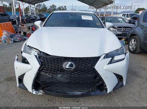 JTHBZ1BL3HA009534 2017 LEXUS GS 350 Белый Вид щитка приборов