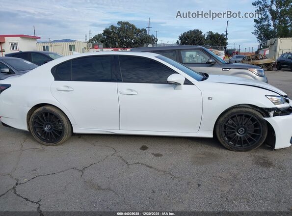 JTHBZ1BL3HA009534 2017 LEXUS GS 350 Белый Вид задней части салона