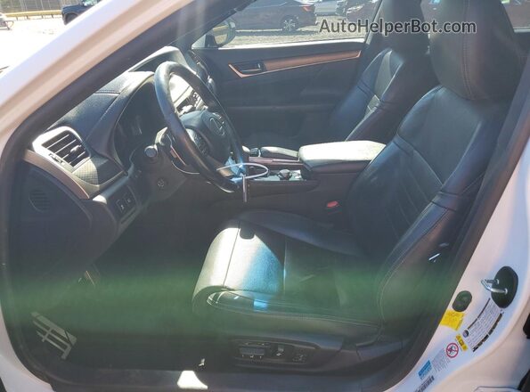 JTHBZ1BL4HA009154 2017 LEXUS GS Белый Вид салона спереди