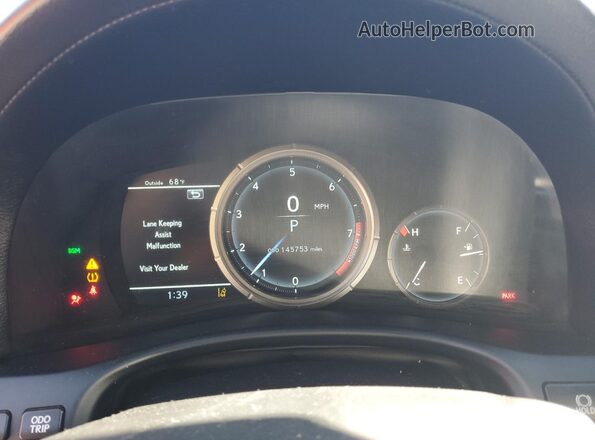 JTHBZ1BL4HA009154 2017 LEXUS GS Белый Вид щитка приборов
