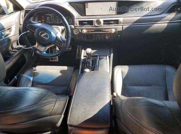 JTHBZ1BL4HA009154 2017 LEXUS GS Белый Вид панели приборов
